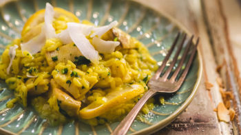 Arroz de Coco e Perca