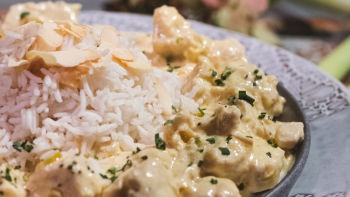 Frango com Erva Príncipe