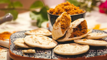 Atum Picante com Chapati