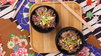 Salada de Atum Marinado