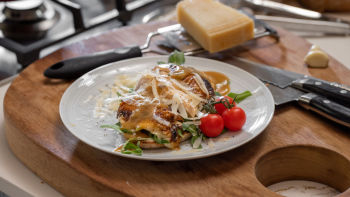 Tosta de Frango com Molho de Mostarda e Mel