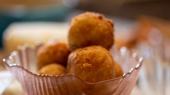 Arancini com Queijo de Monforte