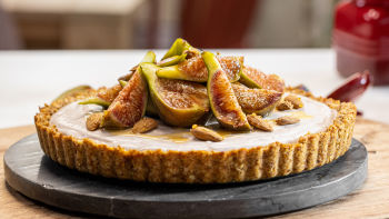 Tarte de Amêndoa e Figos