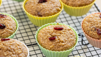 Queques de Aveia, Arandos e Banana