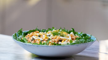 Salada de Salmão Fumado