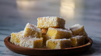 Bolo de Mandioca com Coco