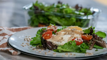 Salada de Marmelos com Mozarela de Bufala