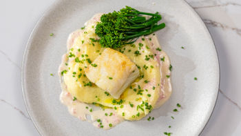 Bacalhau com Musseline de Batata