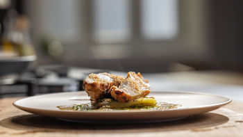 Peito de Frango com Alho Francês