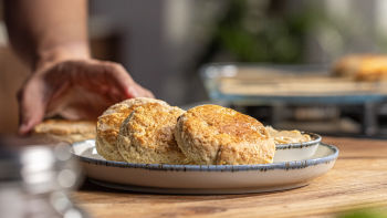 Scones com Manteiga de Maple Syrup