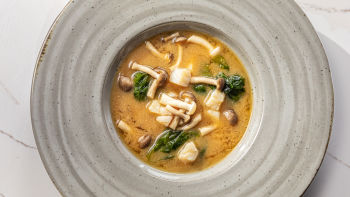 Sopa Miso de Bacalhau