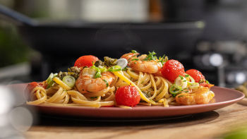 Linguini de Gambas