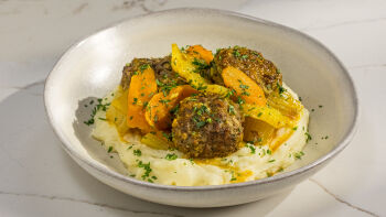 Almôndegas com Funcho e Cenoura