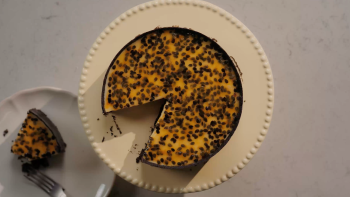 Tarte de Maracujá e Chocolate