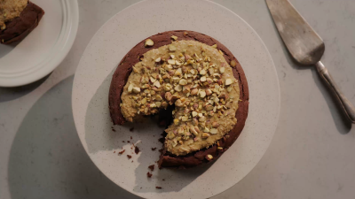 Bolo de Chocolate do Dubai