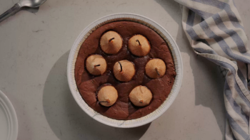 Fondant de Pêras com Chocolate