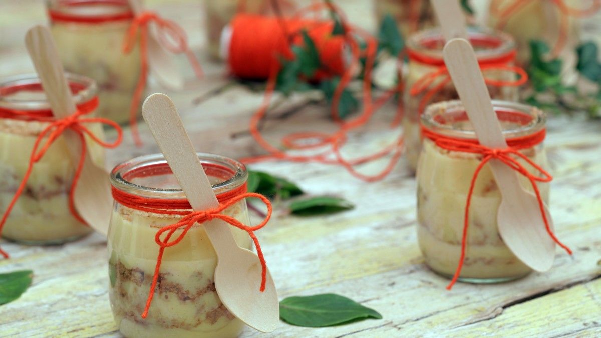 Leite Creme com Bolacha Maria