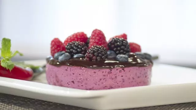 Mousse de Frutos Vermelhos