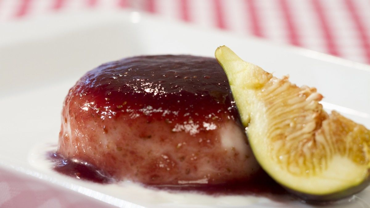 Panna Cotta de Alfazema e Figos
