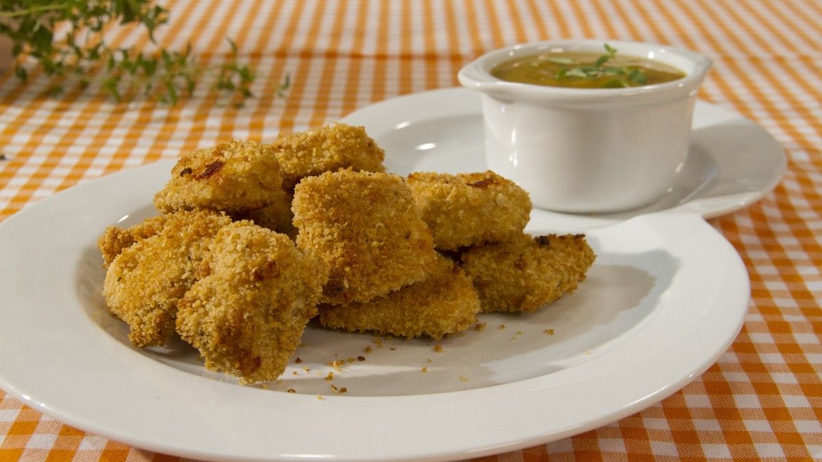 Nuggets com Molho de Alperce