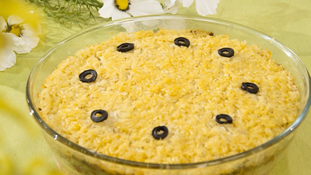 Empadão de Arroz e Sardinha