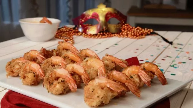 Camarão Frito à Mardi Gras