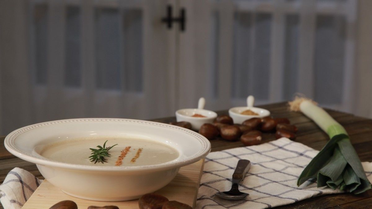 Creme Aveludado de Castanhas