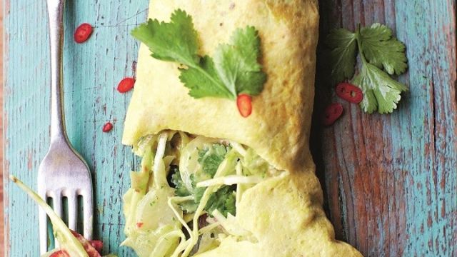 Omelete Cheia Mexicana