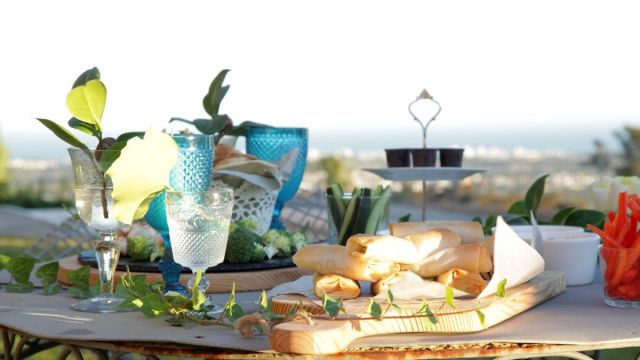 Mini Strudel de Legumes e Queijo Cabra