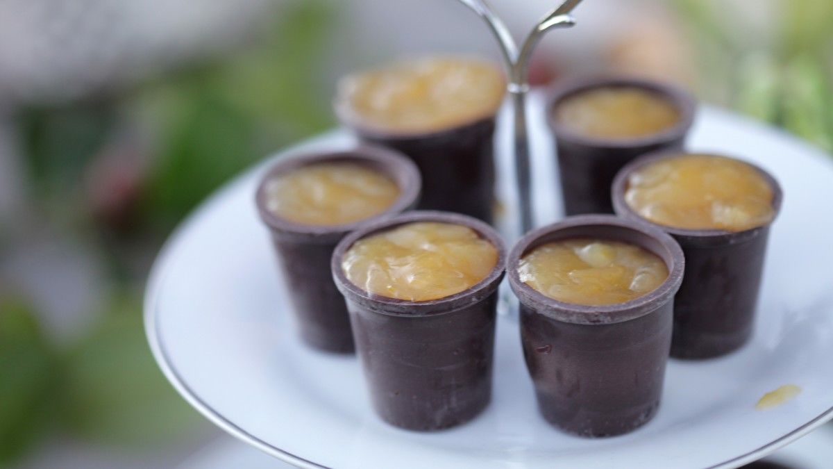 Lemon Curd com Gin