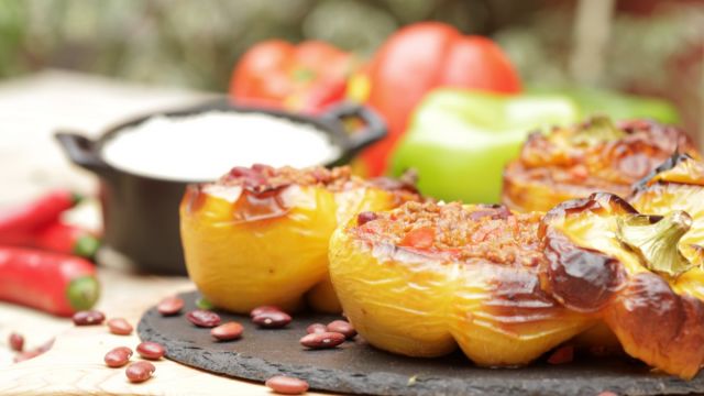 Pimentos Recheados com Chili