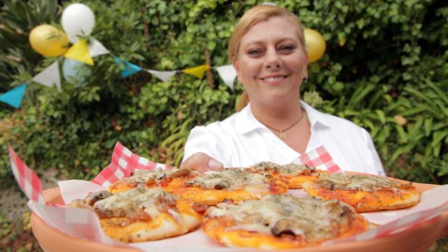 Mini Pizzas e Mini Cachorros