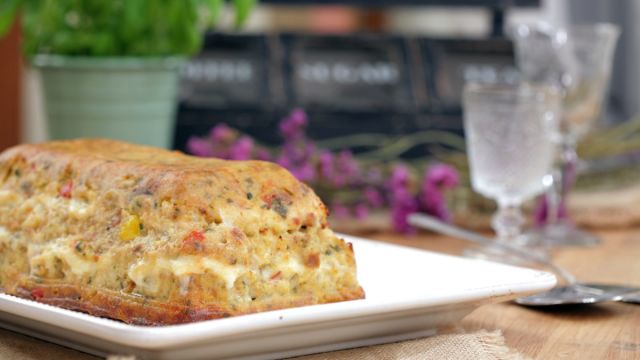 Pudim de Moqueca de Peixe e Camarão