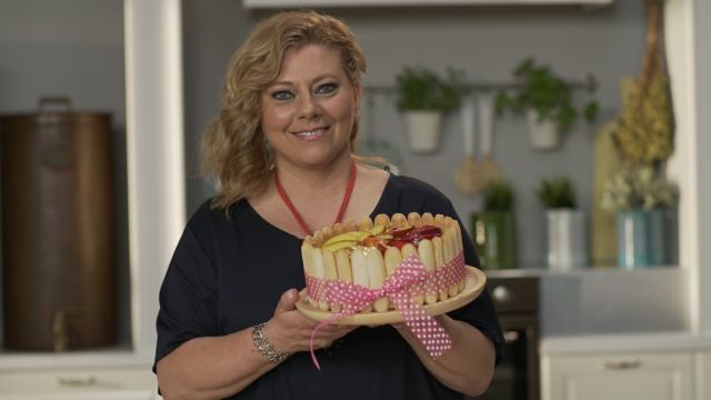 Charlotte de Alperce e Pêssego