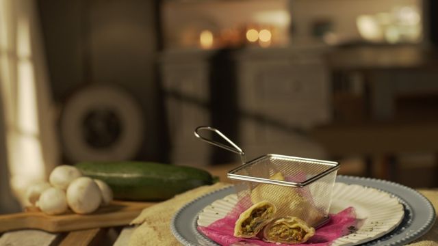 Pastéis de Massa Tenra com Legumes