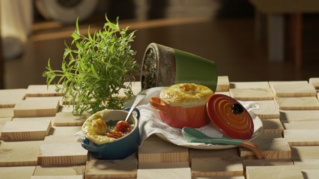 Caldo Verde com Crosta de Massa Folhada