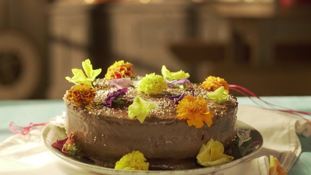 Bolo de Cacau sem Ovos