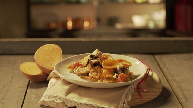 Empadão de Polvo com Batata Doce