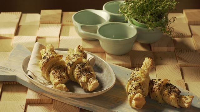 Croissant de Sementes com Carnes