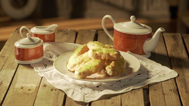 Éclairs de Natas e Limão