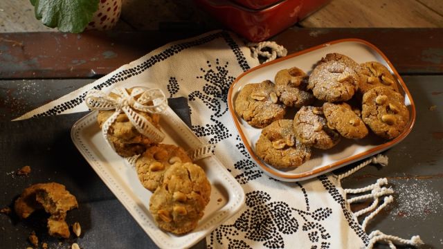 Bolachas de Amendoim (sem glúten)