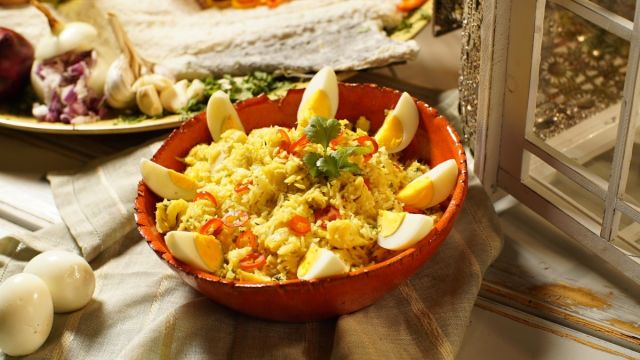 Kedgeree de Bacalhau