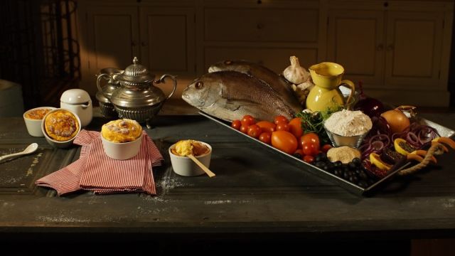 Soufflé com sabores do Algarve