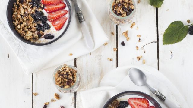 Granola de frigideira