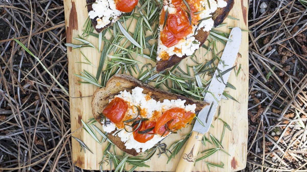 Torradinhas de Requeijão Aromático