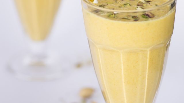 Lassi de Manga, Amêndoa e Pistacho