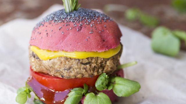 Hambúrguer Vegan de Lentilhas