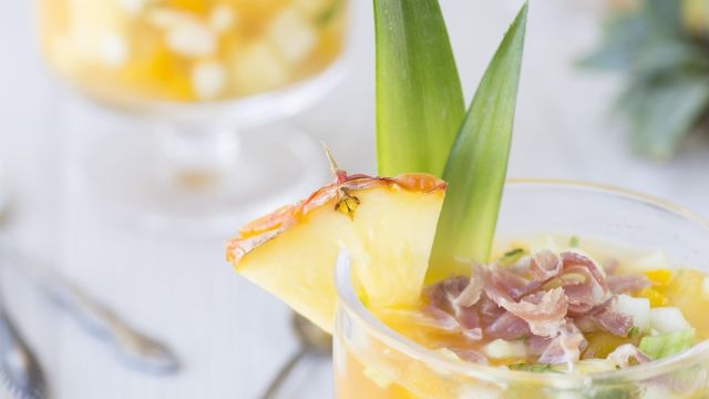 Gaspacho Amarelo de Ananás dos Açores