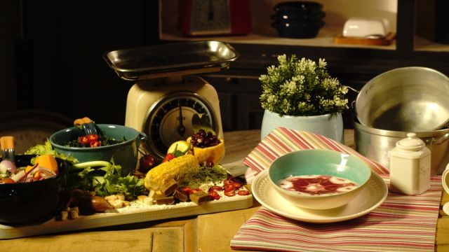 Sopa Fria de Beterraba