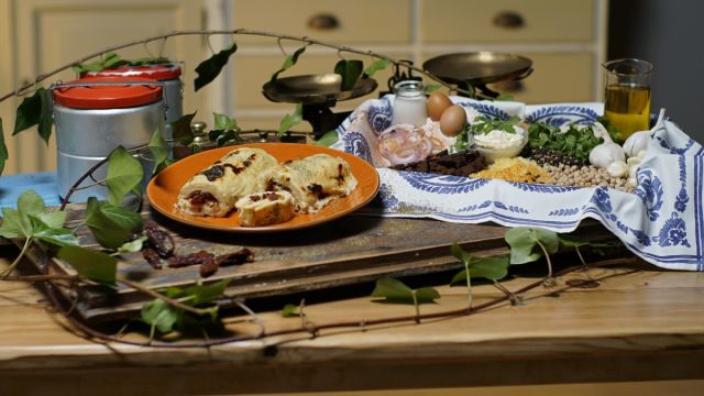 Rolo de Couve-Flor Gratinado